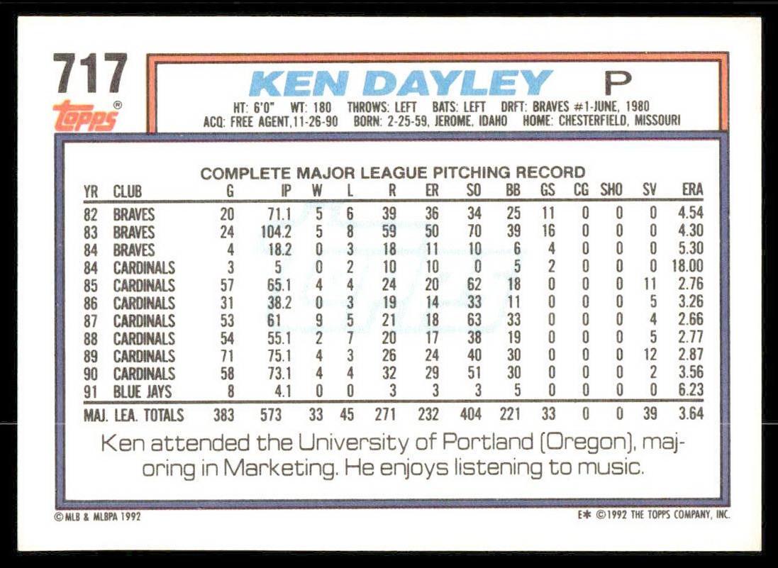 1992 Topps Baseball (Pick Your Card) - Picture 82 of 86