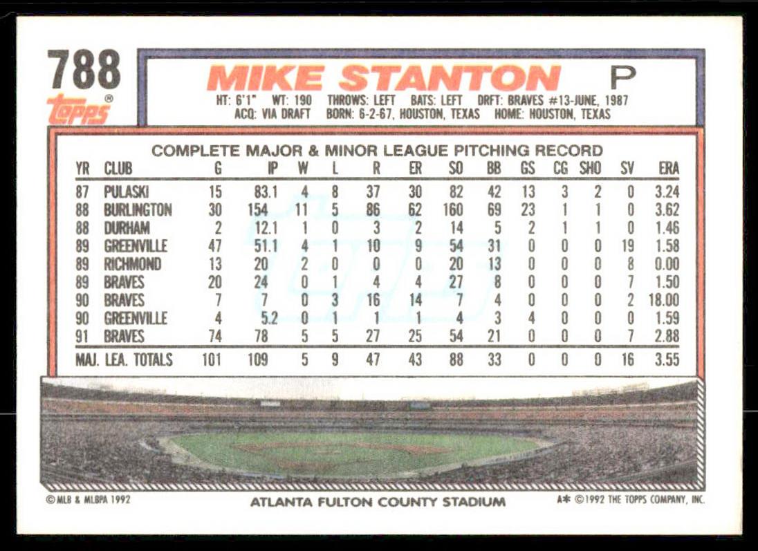 1992 Topps Baseball (Pick Your Card) - Picture 86 of 86