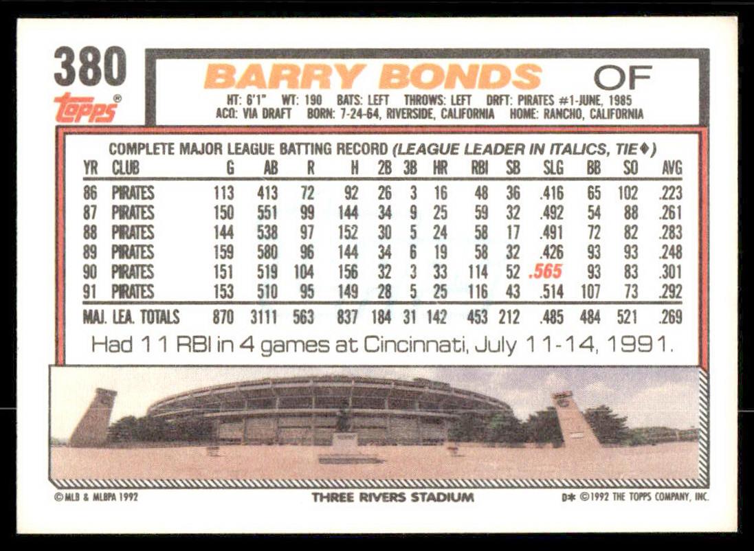 1992 Topps Baseball (Pick Your Card) - Picture 42 of 86