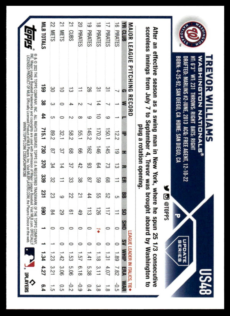 2023 Topps Update Pick Your Card - Bild 52 von 342