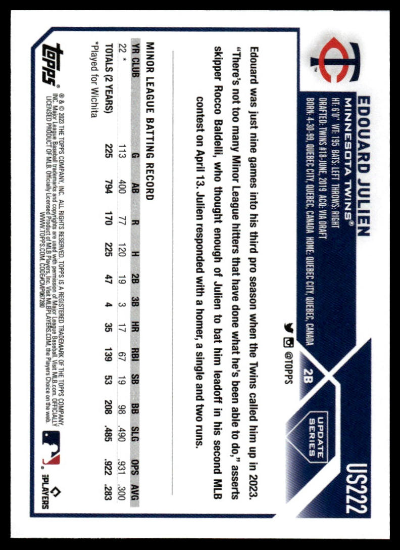 2023 Topps Update Pick Your Card - Bild 218 von 342