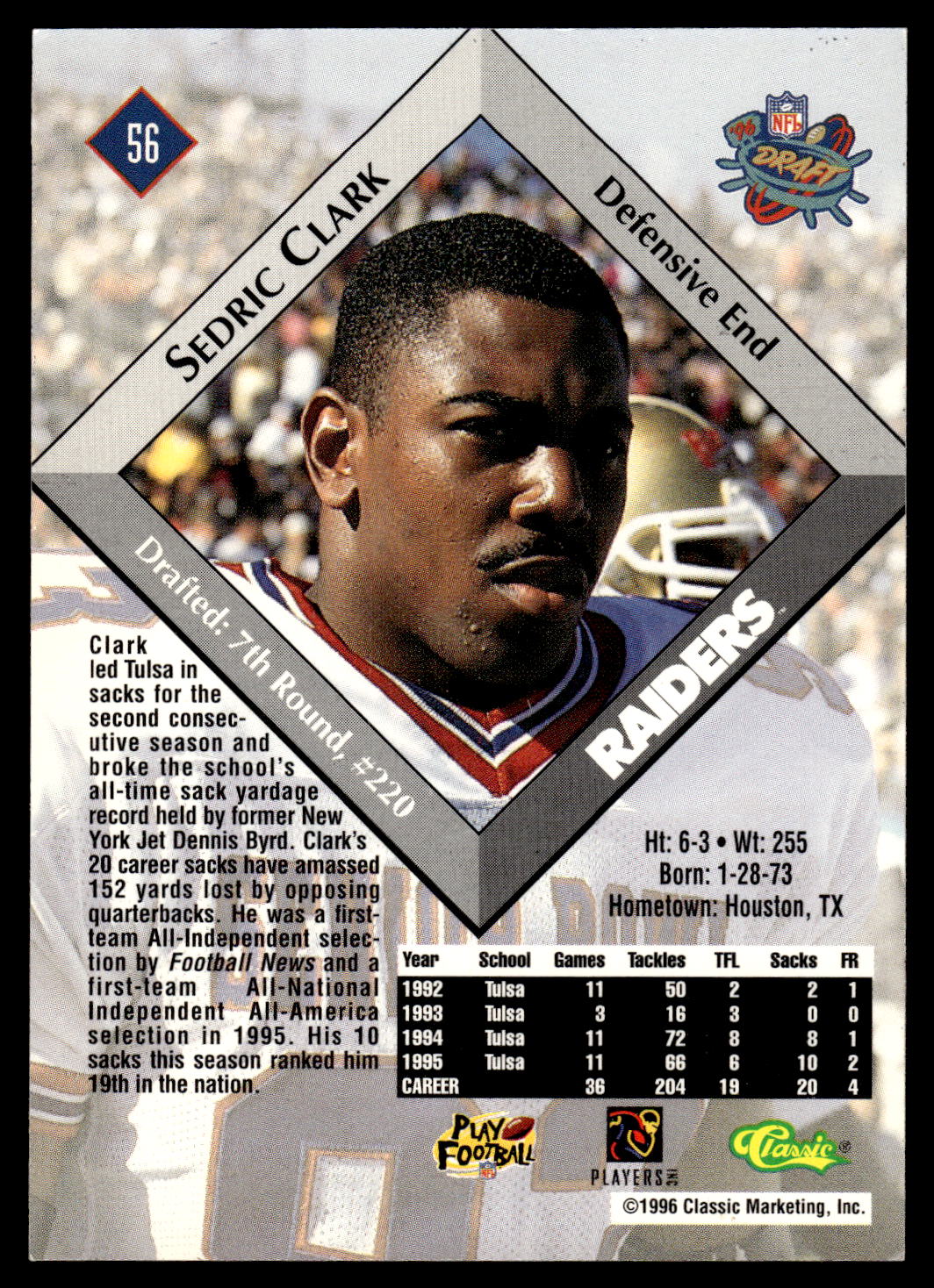 1996 Classic NFL Rookies Football Pick Your Card | eBay