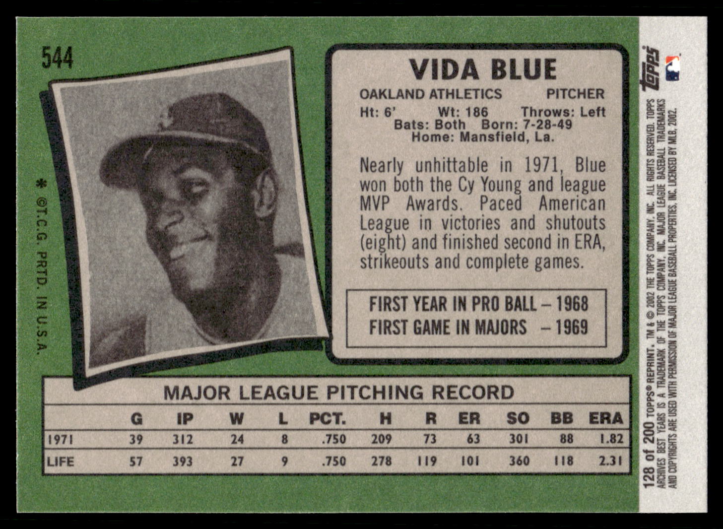 Topps Archives Baseball 2002 scegli la tua carta - Foto 44 di 56