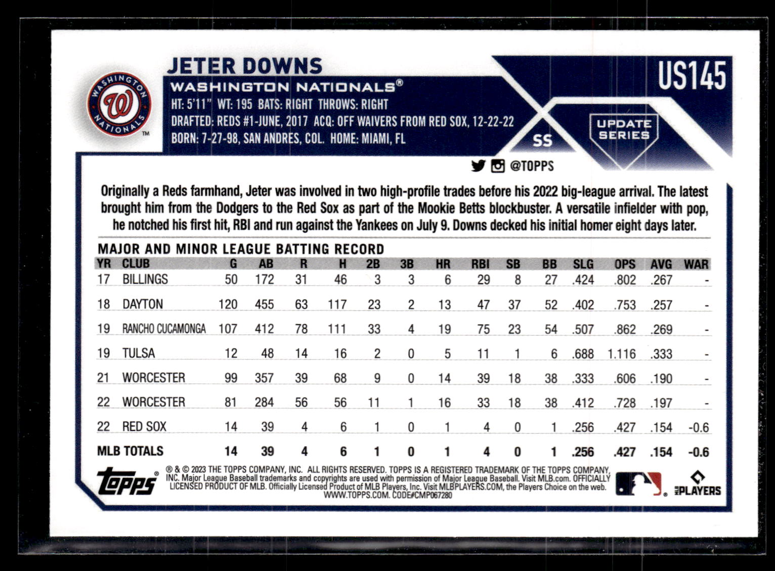 2023 Topps Update Pick Your Card - Bild 284 von 342