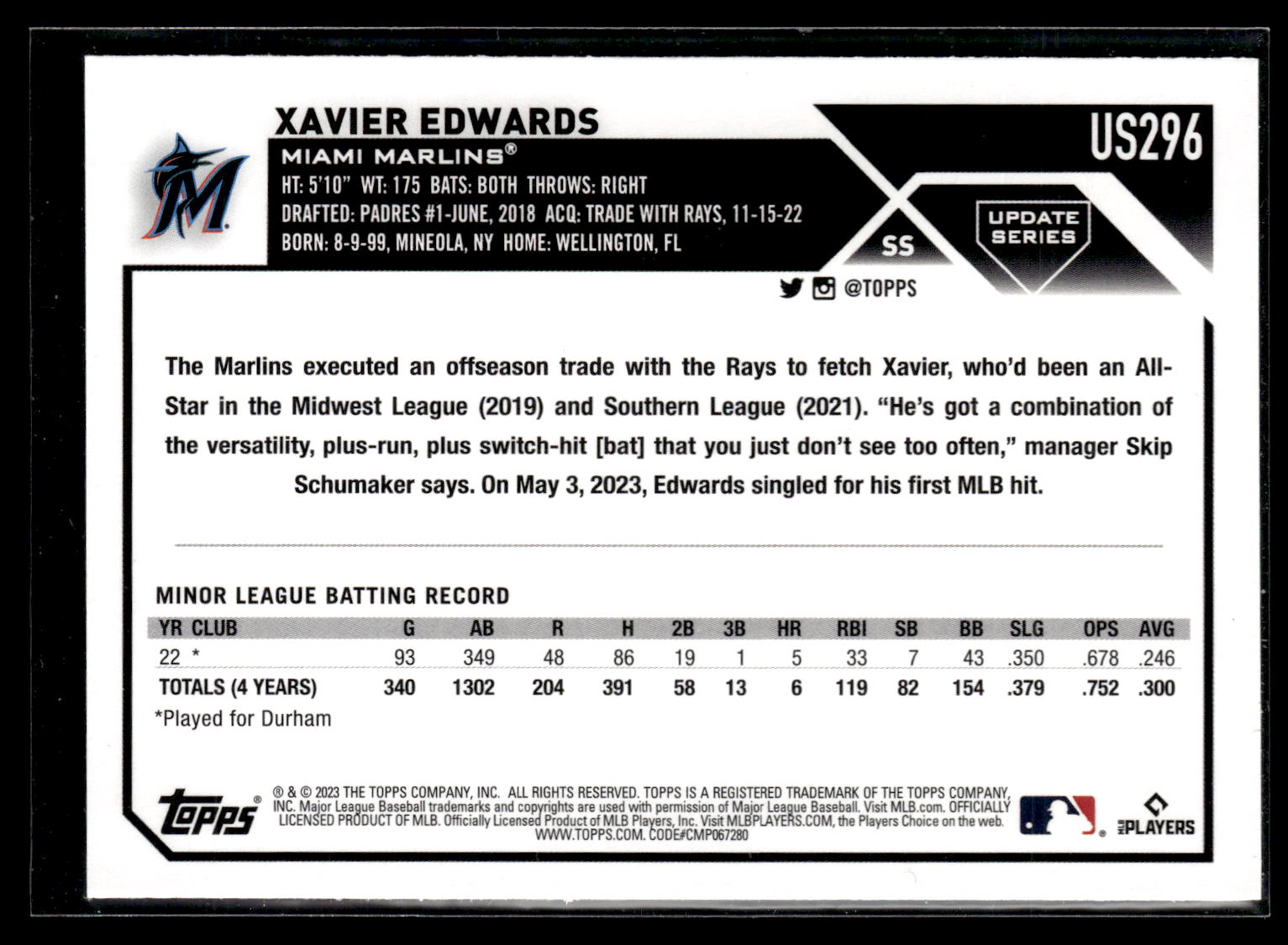 2023 Topps Update Pick Your Card - Bild 320 von 342