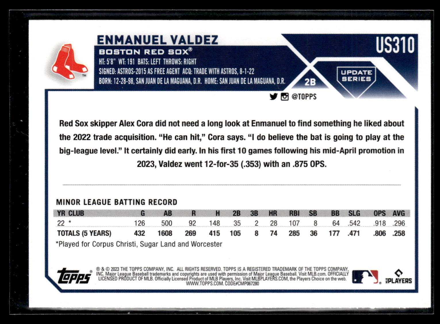 2023 Topps Update Pick Your Card - Bild 330 von 342