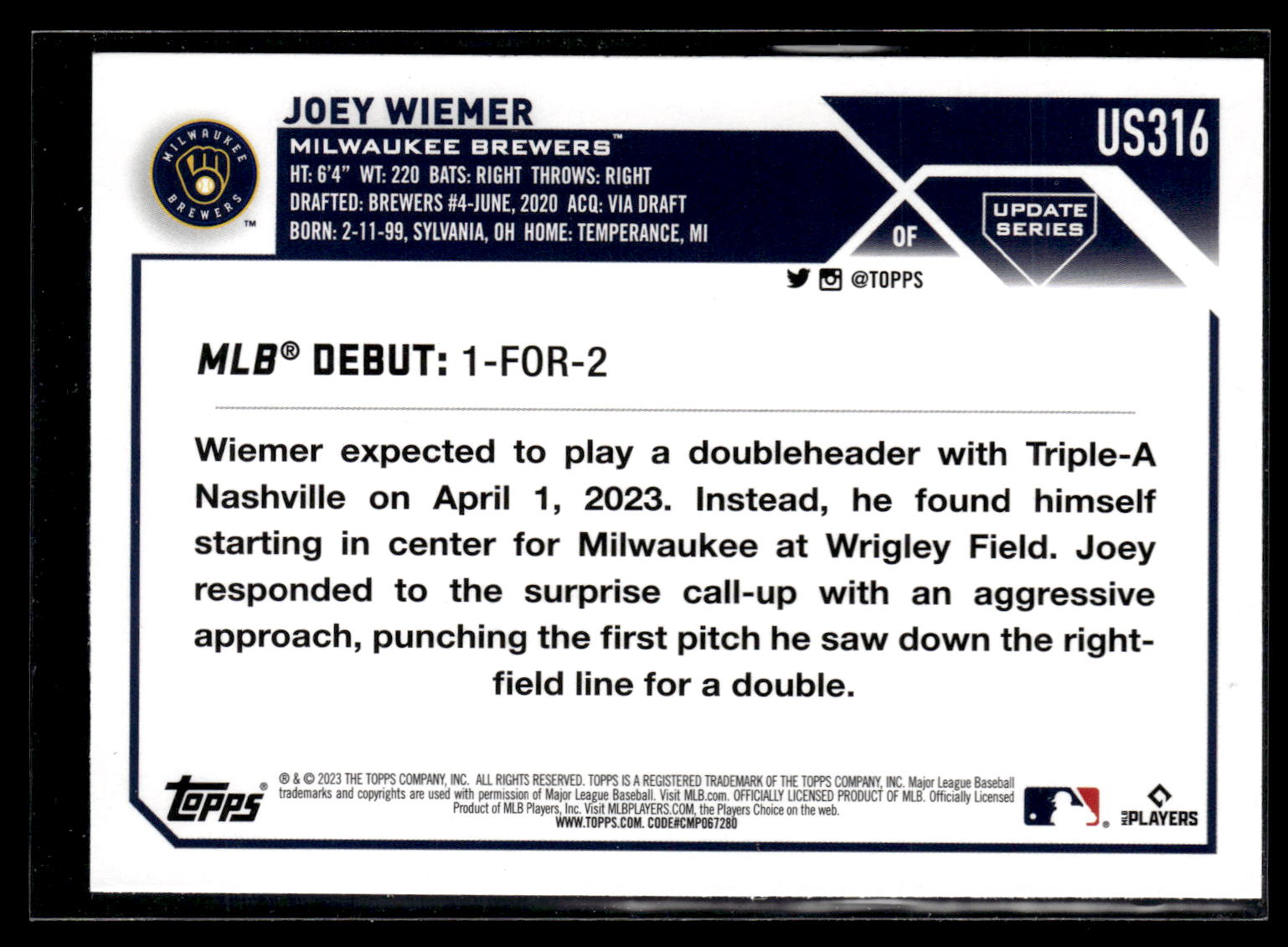 2023 Topps Update Pick Your Card - Bild 334 von 342