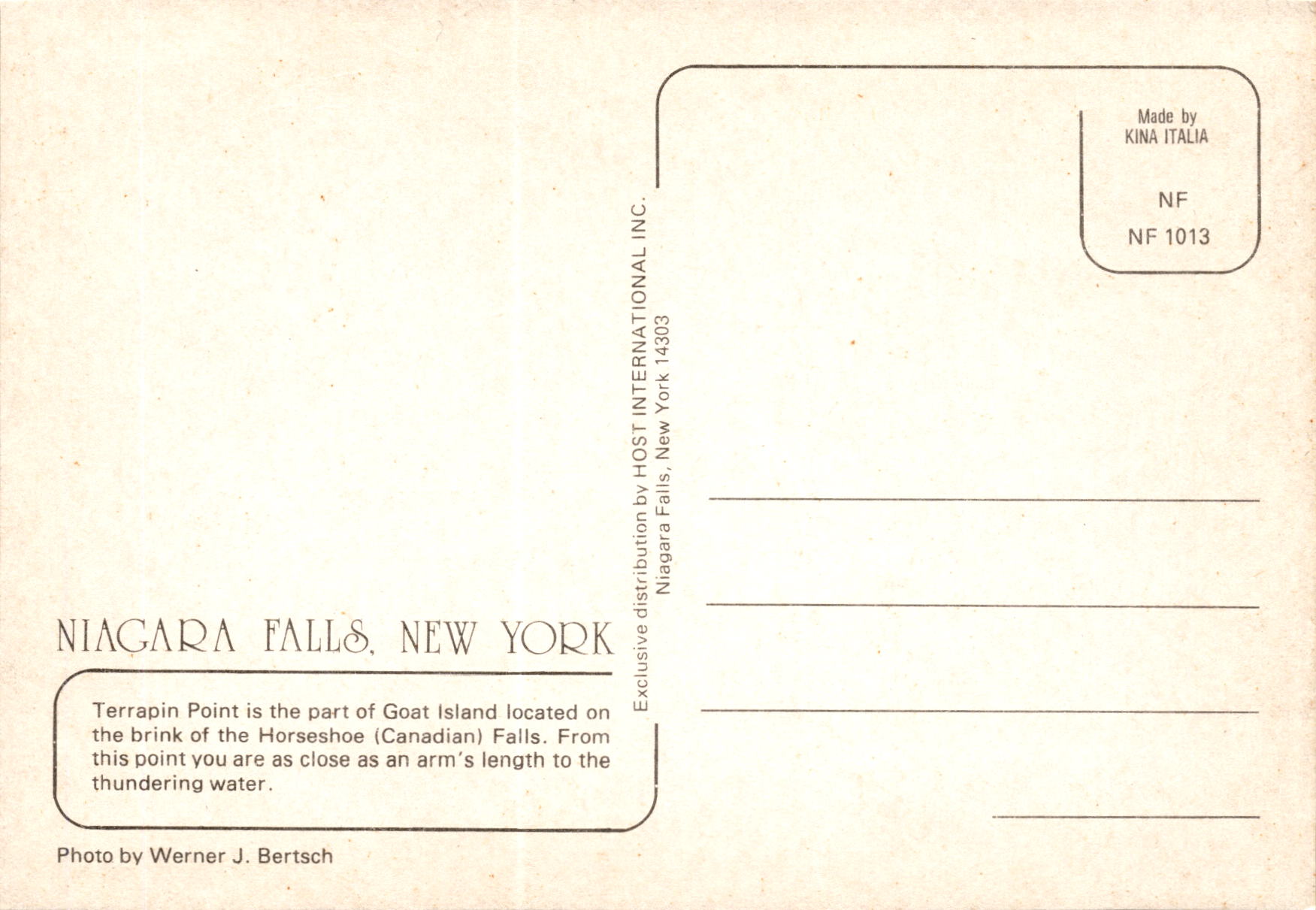 Back of Postcard