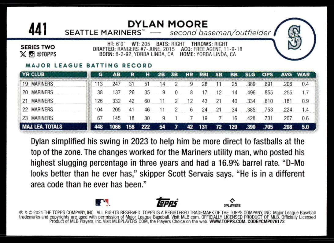 2024 Topps Series 2 AQUA Parallel - You Pick / Complete your Set! - Picture 97 of 377