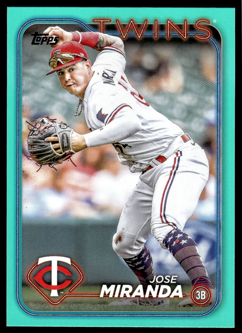 2024 Topps Series 2 AQUA Parallel - You Pick / Complete your Set! - Picture 154 of 377