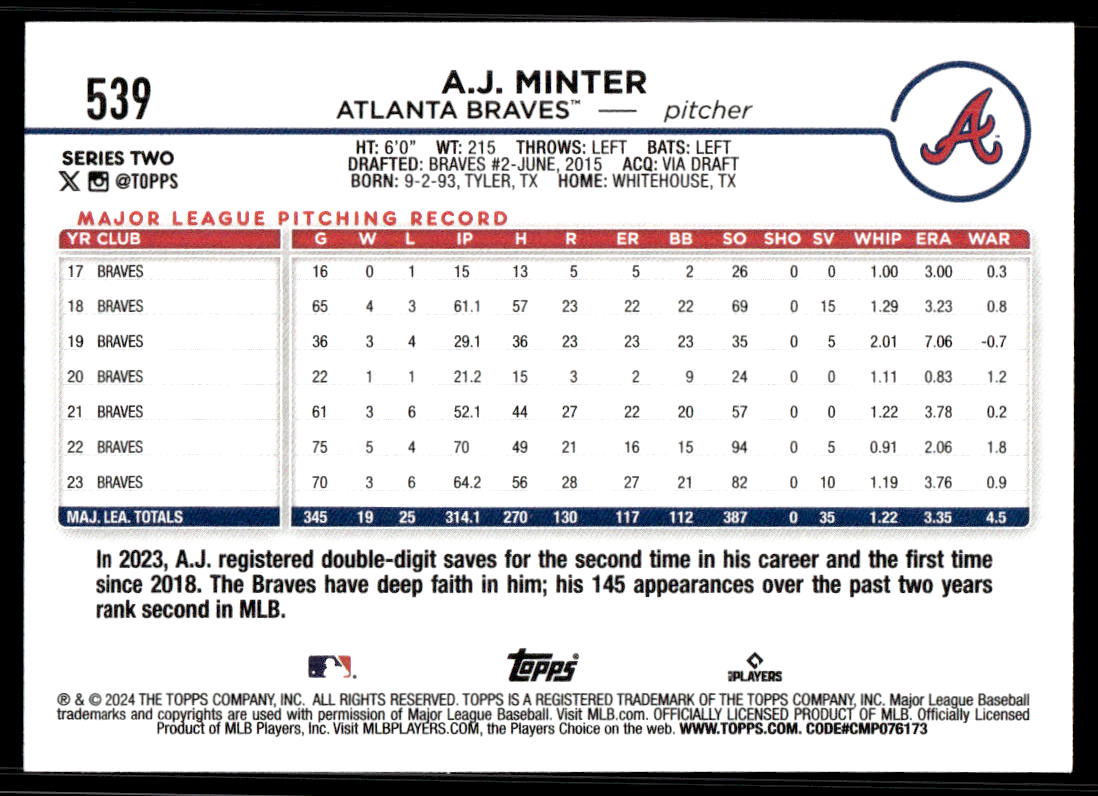 2024 Topps Series 2 AQUA Parallel - You Pick / Complete your Set! - Picture 201 of 377