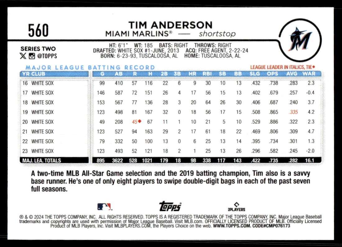 2024 Topps Series 2 AQUA Parallel - You Pick / Complete your Set! - Picture 225 of 377