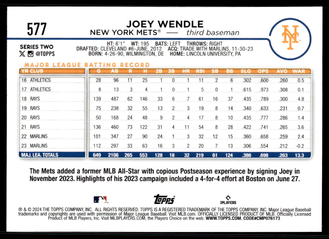 2024 Topps Series 2 AQUA Parallel - You Pick / Complete your Set! - Picture 237 of 377