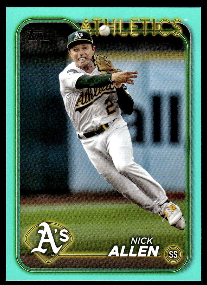 2024 Topps Series 2 AQUA Parallel - You Pick / Complete your Set! - Picture 262 of 377