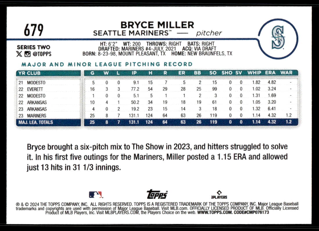 2024 Topps Series 2 AQUA Parallel - You Pick / Complete your Set! - Picture 349 of 377