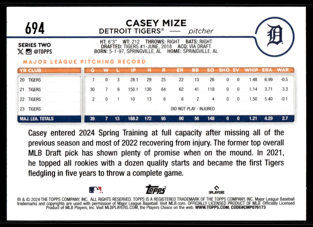 2024 Topps Series 2 AQUA Parallel - You Pick / Complete your Set! - Picture 369 of 377