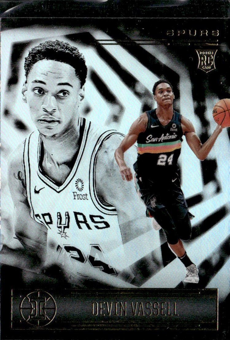 Devin Vassell 2020-21 Panini Illusions #171 San Antonio Spurs RC