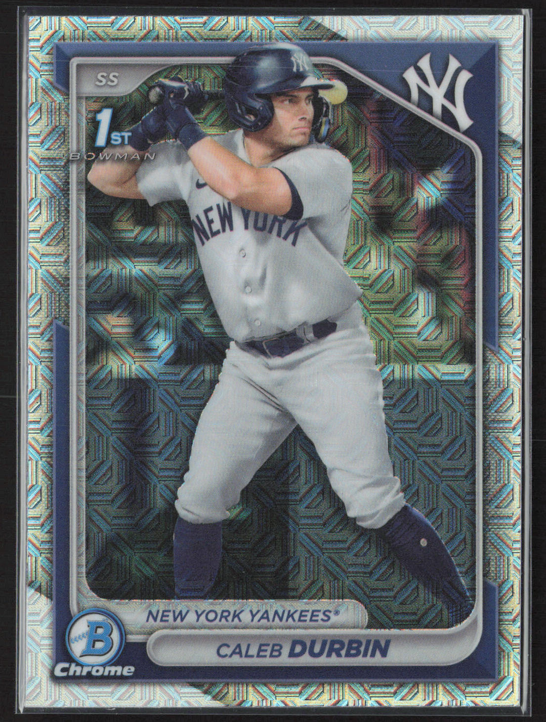 2024 Bowman Chrome - Prospects Mojo Refractors #BCP-214 Caleb Durbin