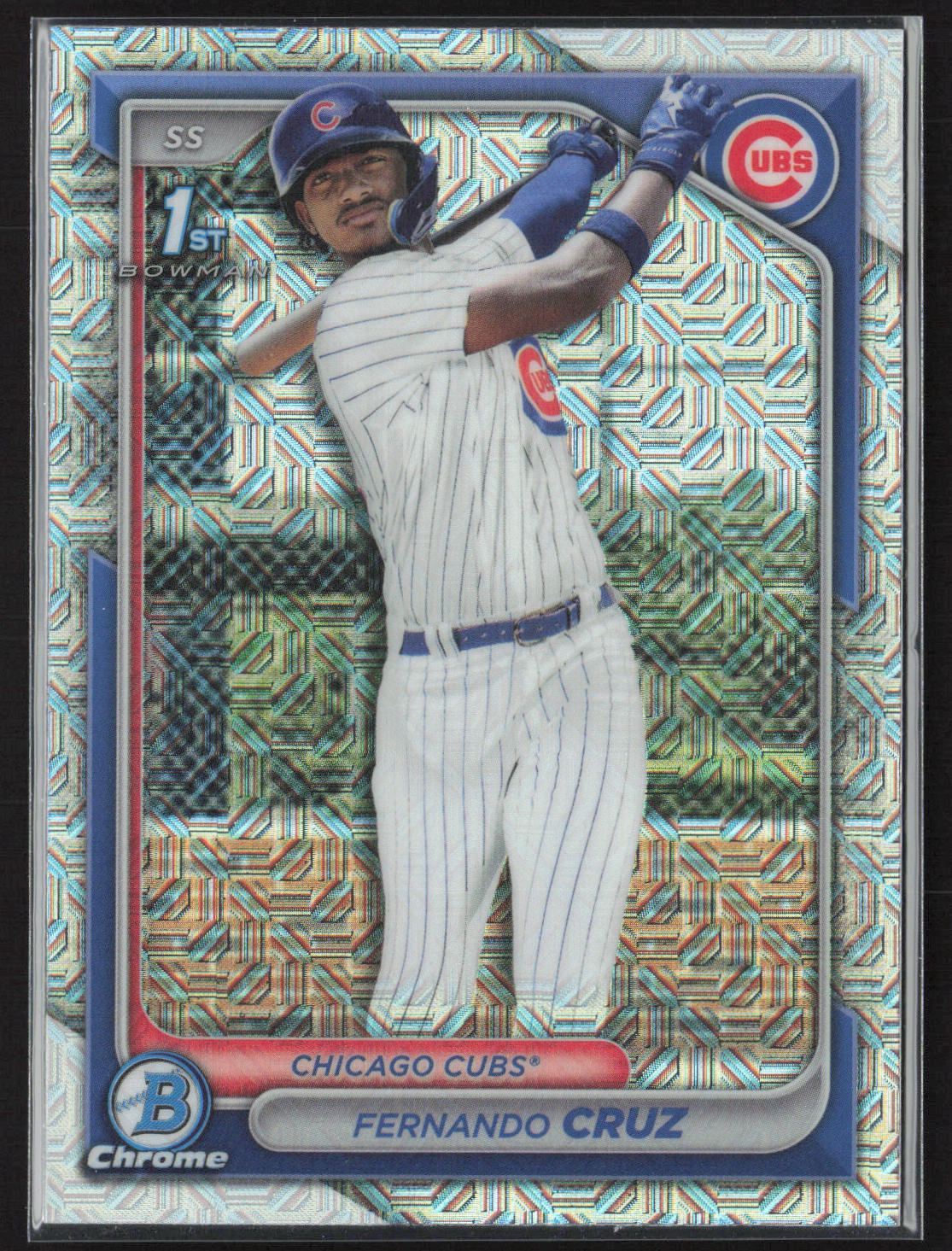 2024 Bowman Chrome - Prospects Mojo Refractors #BCP-197 Fernando Cruz