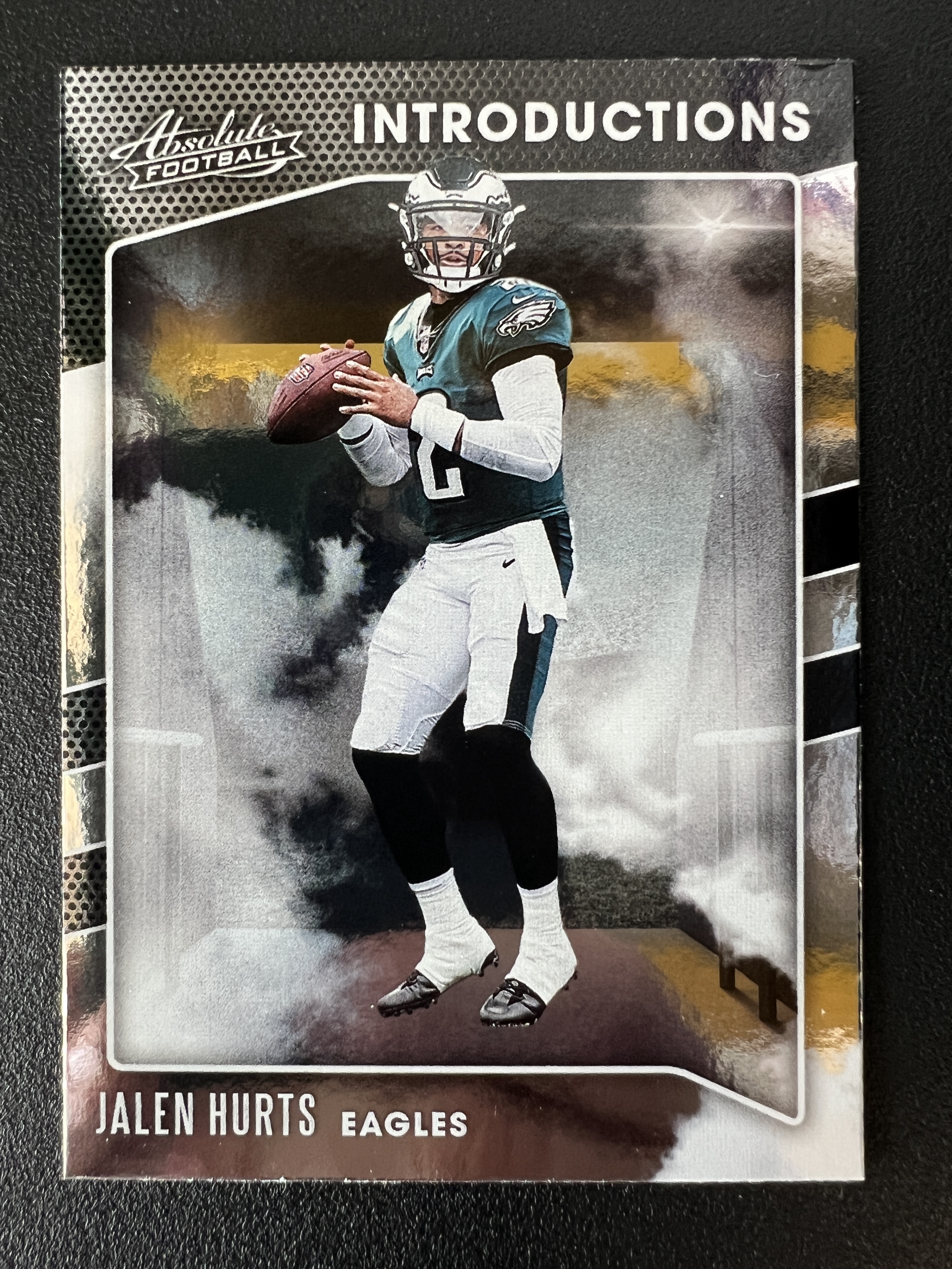 Jalen Hurts 2020 Panini Absolute #I-JAH Introductions Rookie Eagles - Picture 1 of 2