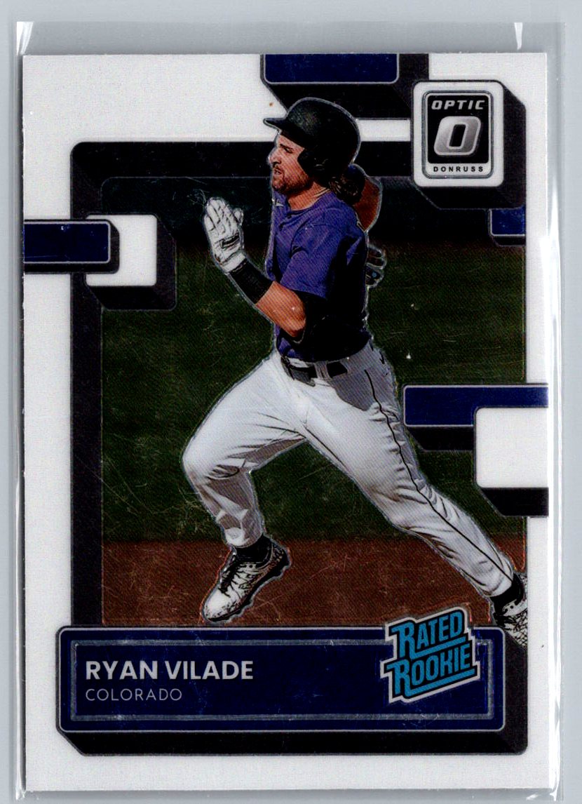 2022 Donruss #64 Ryan Vilade Rated ROOKIE Colorado Rockies - Picture 1 of 2