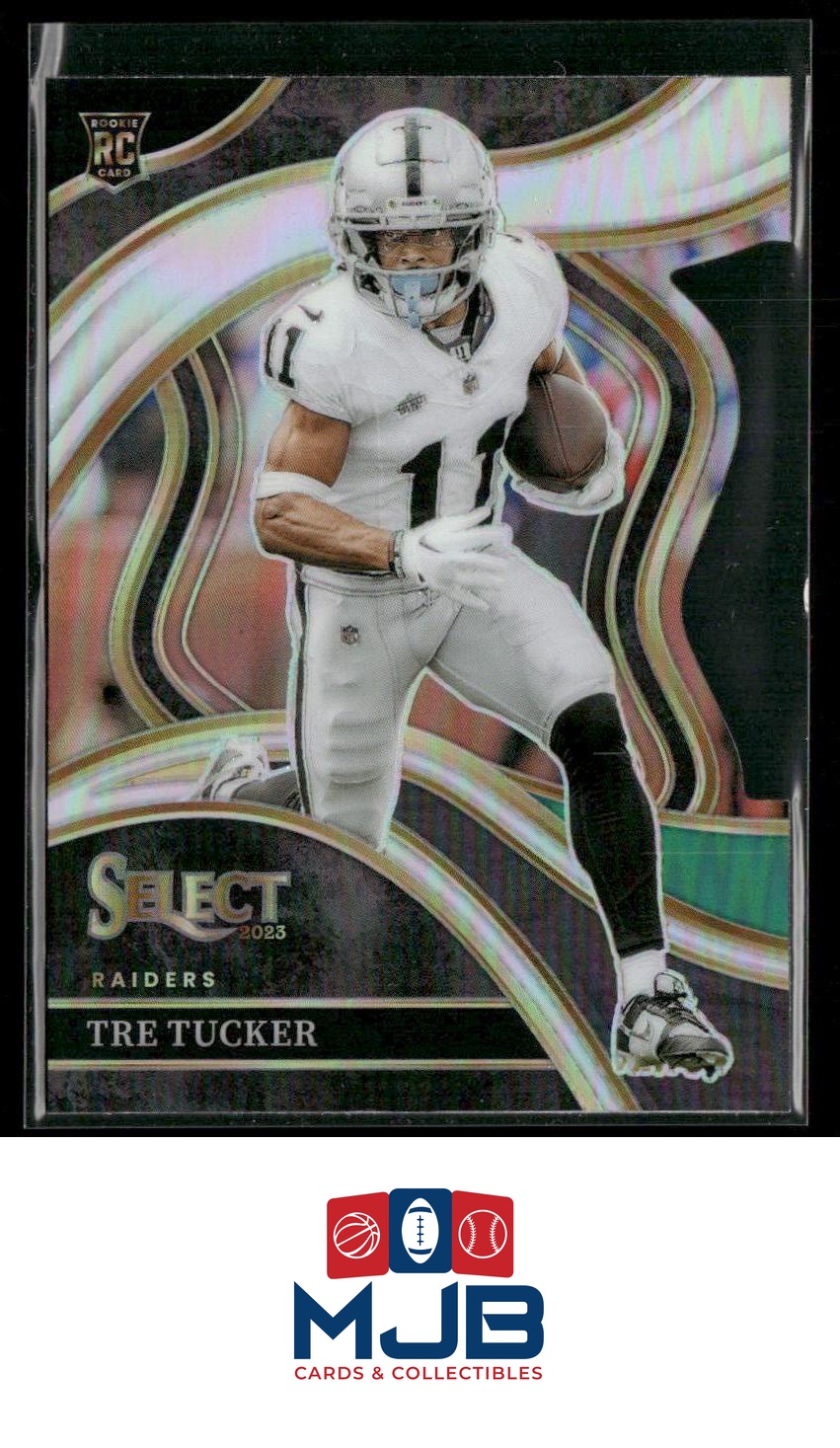 2023 Panini Select Tre Tucker Black and Green Prizms Die Cuts Rookie #214