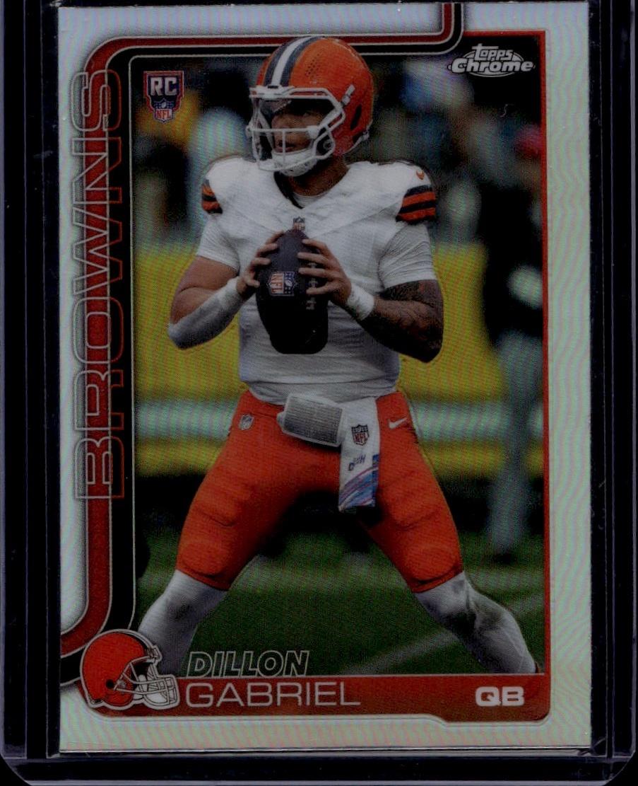 2025 Topps Chrome #317 Dillon Gabriel Refractor