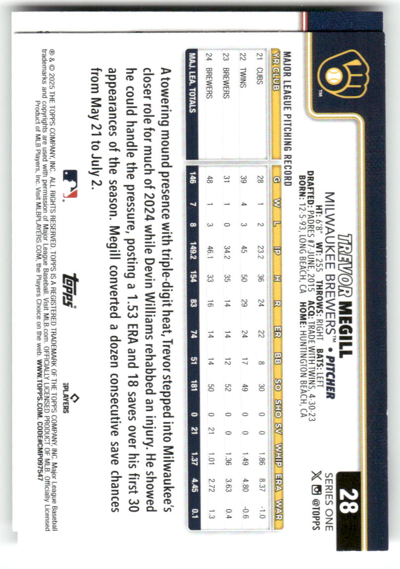 2025 Topps Baseball Series 1 (1-175) ** COMPLETE YOUR SET ** NM WITH SCANS - Picture 56 of 352