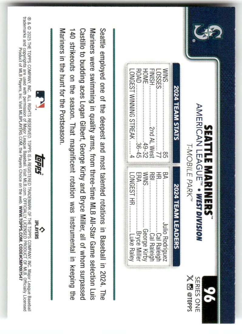 2025 Topps Baseball Series 1 (1-175) ** COMPLETE YOUR SET ** NM WITH SCANS - Picture 194 of 352