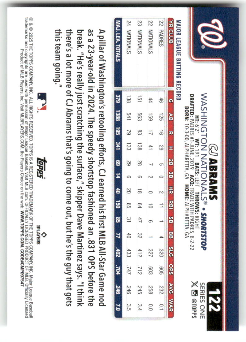 2025 Topps Baseball Series 1 (1-175) ** COMPLETE YOUR SET ** NM WITH SCANS - Picture 246 of 352