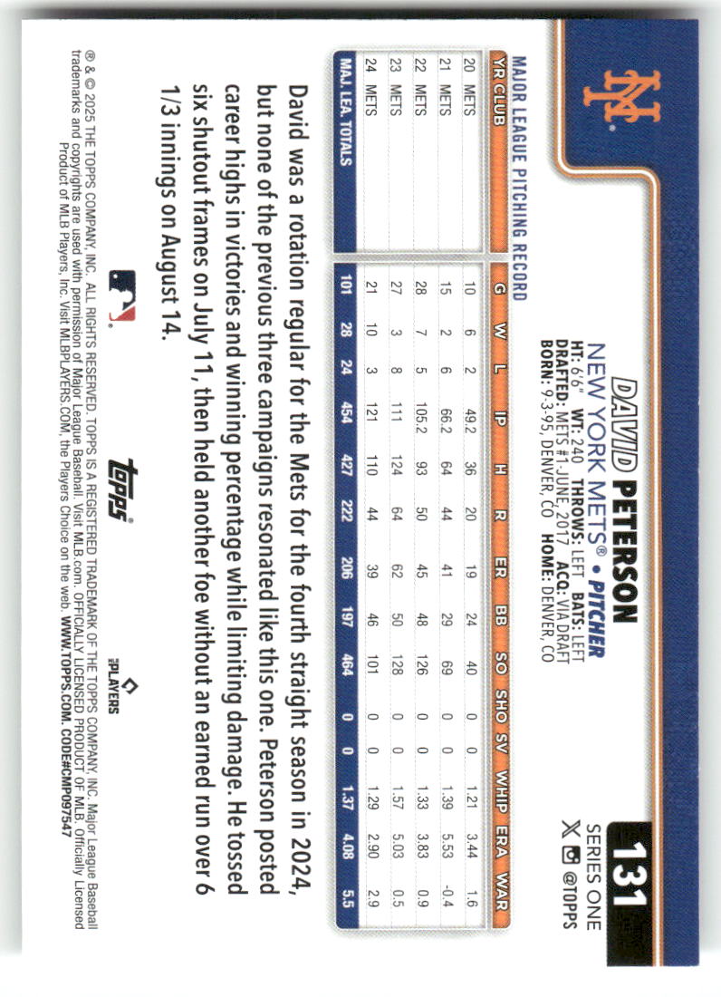 2025 Topps Baseball Series 1 (1-175) ** COMPLETE YOUR SET ** NM WITH SCANS - Picture 264 of 352