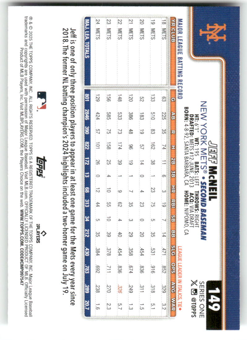2025 Topps Baseball Series 1 (1-175) ** COMPLETE YOUR SET ** NM WITH SCANS - Picture 300 of 352