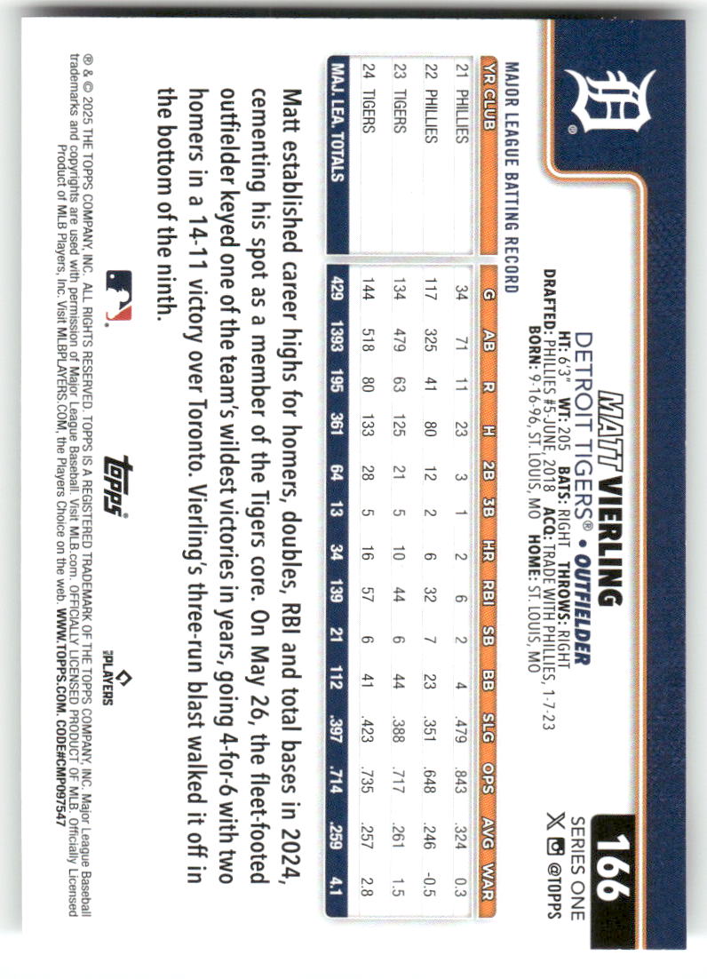 2025 Topps Baseball Series 1 (1-175) ** COMPLETE YOUR SET ** NM WITH SCANS - Picture 334 of 352