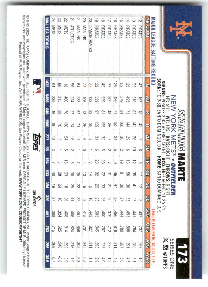 2025 Topps Baseball Series 1 (1-175) ** COMPLETE YOUR SET ** NM WITH SCANS - Picture 348 of 352