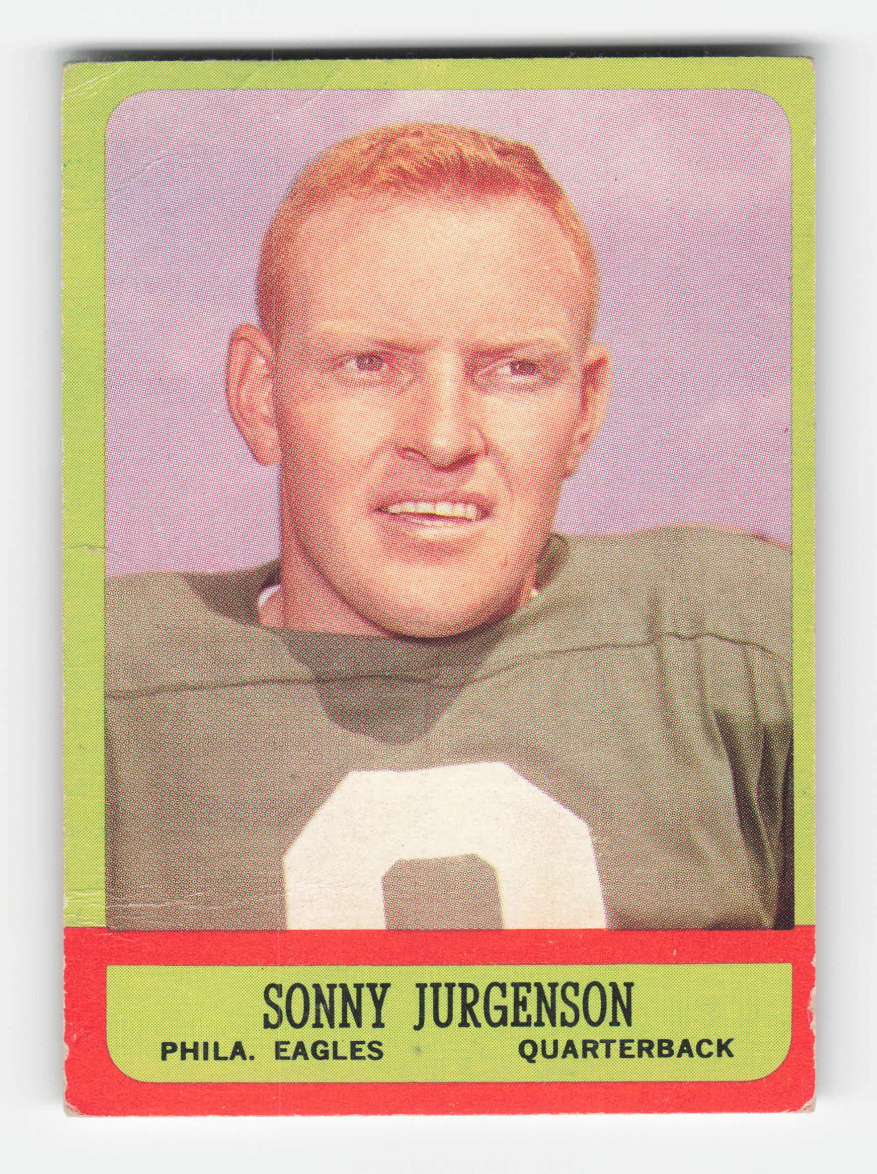 1963 Topps #110 Sonny Jurgensen Very Good