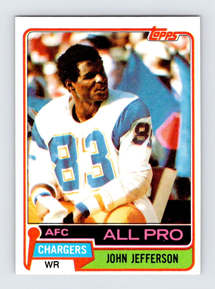 1981 Topps #190 John Jefferson - Picture 1 of 2