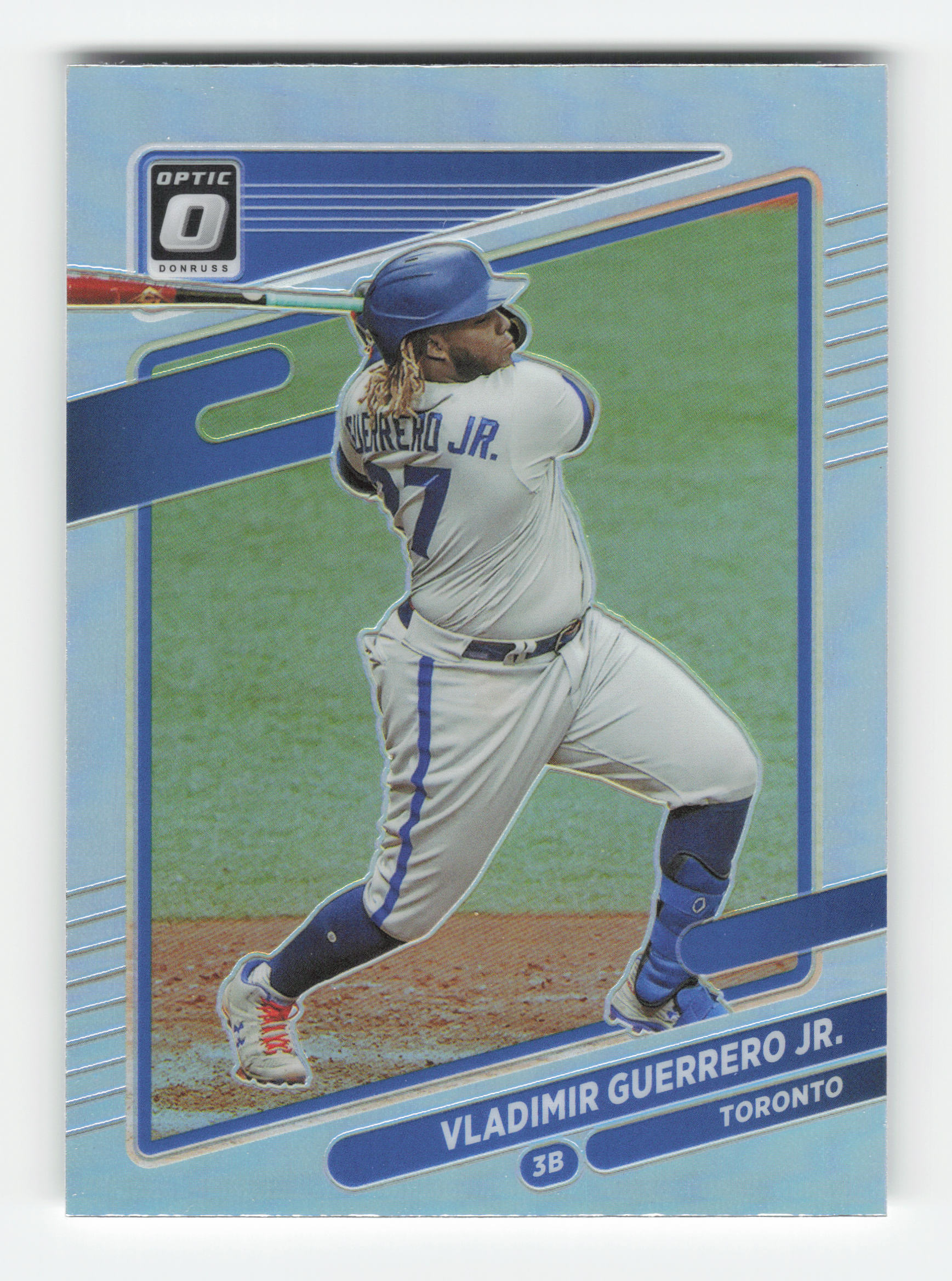 2021 Donruss Optic Holo #182 Vladimir Guerrero Jr. Near Mint or Better - Picture 1 of 2