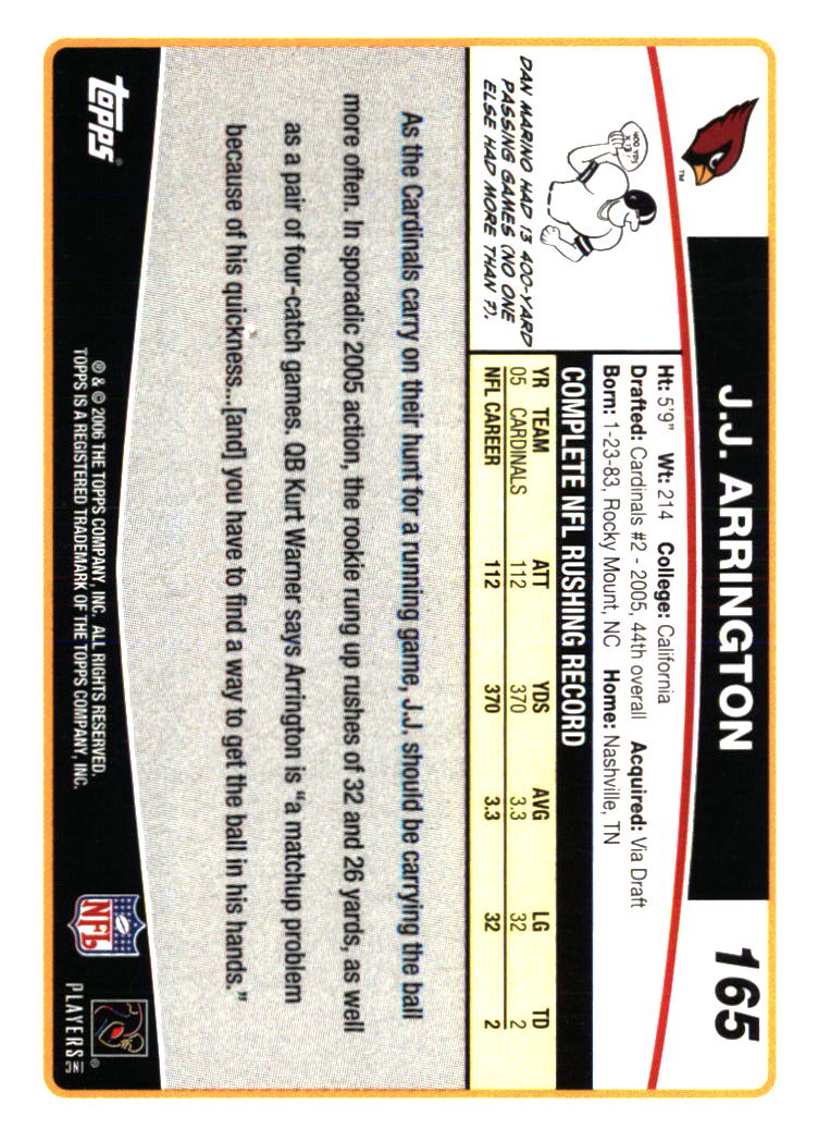 Arizona Cardinals Football Cards Choose From 250s Players Qty Discount Part 1 - Picture 89 of 167