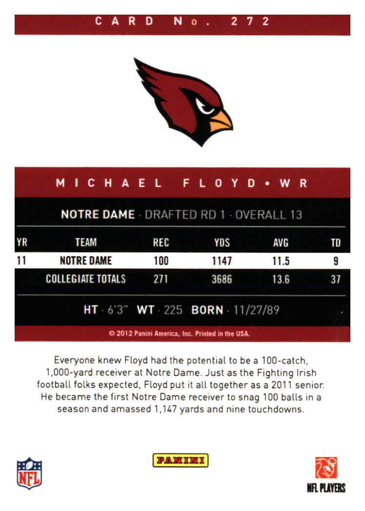 Arizona Cardinals Football Cards Choose From 250s Players Qty Discount Part 1 - Picture 99 of 167