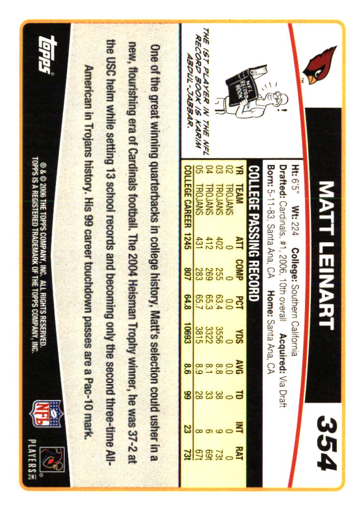 Arizona Cardinals Football Cards Choose From 250s Players Qty Discount Part 1 - Picture 109 of 167