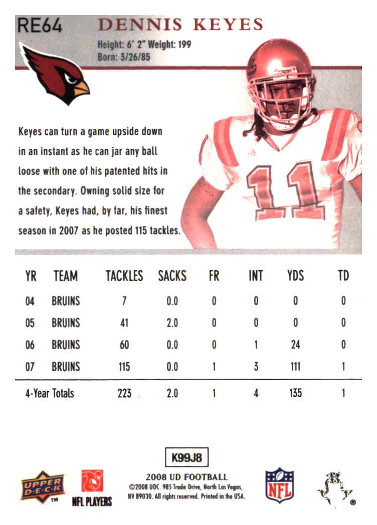 Arizona Cardinals Football Cards Choose From 250s Players Qty Discount Part 1 - Picture 111 of 167