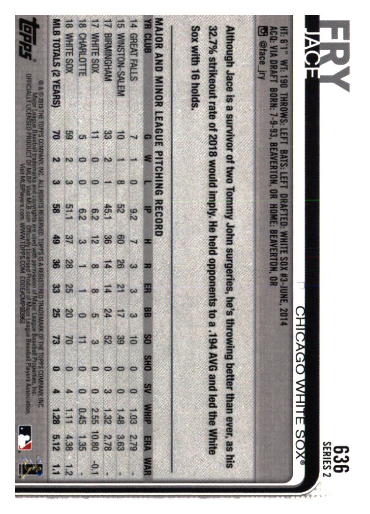 Chicago White Sox Baseball Cards - Choose from 100s Player Qty Discount - Part 1 - Picture 57 of 497