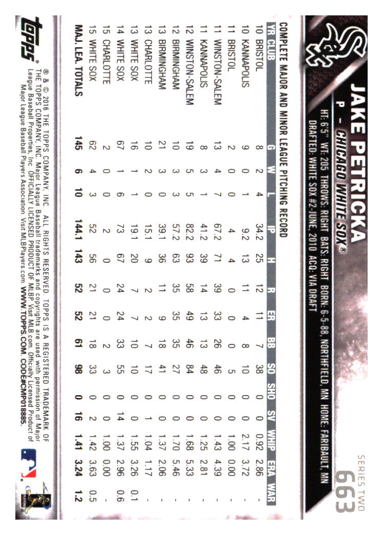 Chicago White Sox Baseball Cards - Choose from 100s Player Qty Discount - Part 1 - Picture 85 of 497