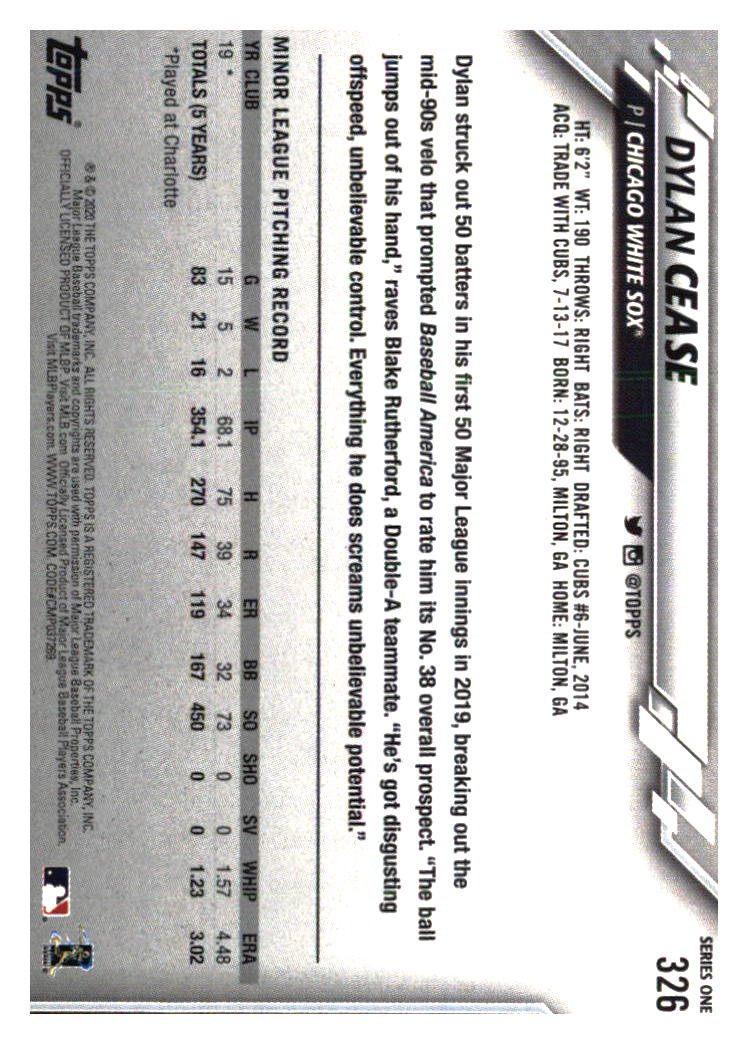 Chicago White Sox Baseball Cards - Choose from 100s Player Qty Discount - Part 1 - Picture 119 of 497