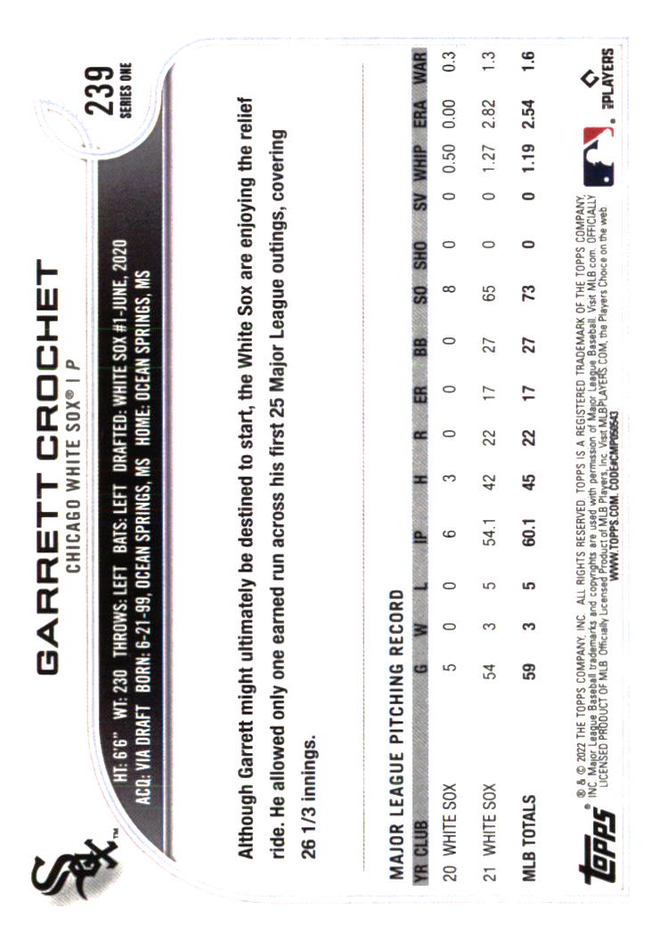 Chicago White Sox Baseball Cards - Choose from 100s Player Qty Discount - Part 1 - Picture 141 of 497