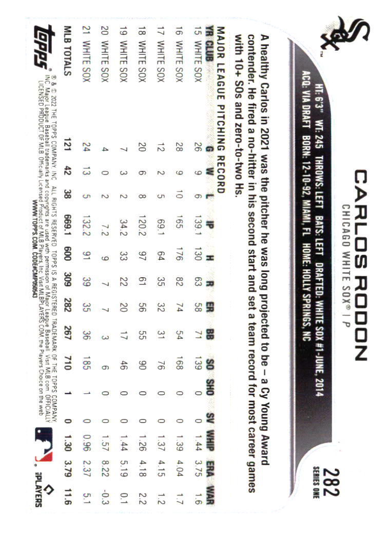 Chicago White Sox Baseball Cards - Choose from 100s Player Qty Discount - Part 1 - Picture 237 of 497