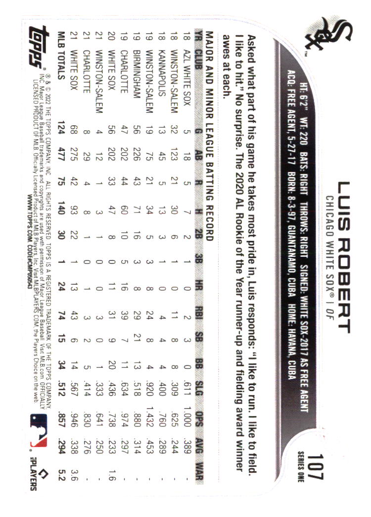Chicago White Sox Baseball Cards - Choose from 100s Player Qty Discount - Part 1 - Picture 239 of 497