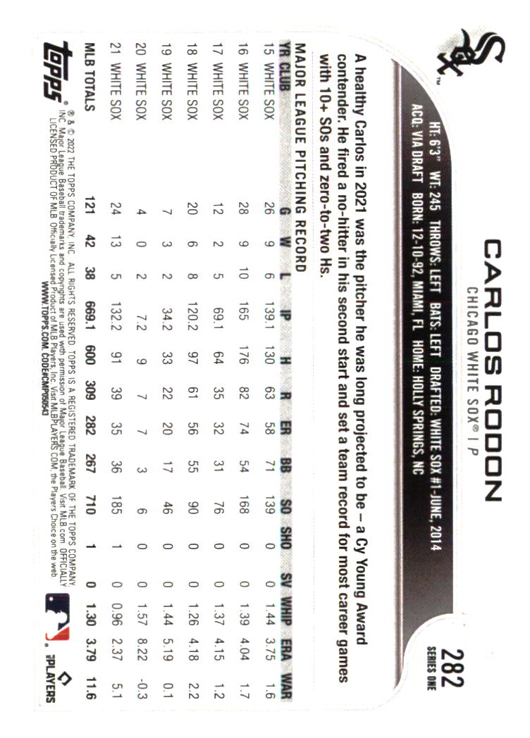 Chicago White Sox Baseball Cards - Choose from 100s Player Qty Discount - Part 1 - Picture 245 of 497