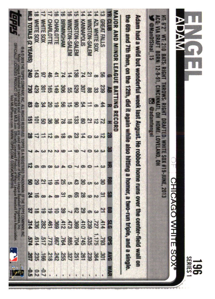 Chicago White Sox Baseball Cards - Choose from 100s Player Qty Discount - Part 1 - Picture 293 of 497