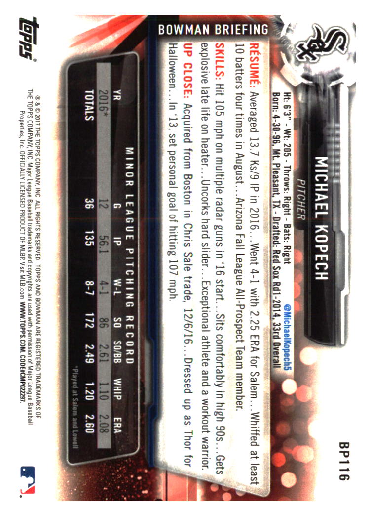 Chicago White Sox Baseball Cards - Choose from 100s Player Qty Discount - Part 1 - Picture 323 of 497
